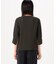 〔 TALLサイズ 〕 ストレッチコットン鹿の子編みニット 袖フリルニット