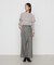 〔 TALLサイズ 〕 2WAYストレッチチェックフラノ デザインワイドパンツ<br>