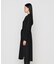 コスミカルウォーム両面起毛 タックシャツドレス