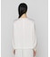 〔 TALLサイズ 〕 トリアセバックサテンジョーゼット ラッフルブラウス
