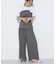 シフォン×シャンブレーカッセン リバーシブルパンツ