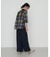 シフォン×シャンブレーカッセン リバーシブルパンツ