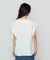 コットン強撚ポンチ ショルダータックTシャツ