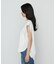 コットン強撚ポンチ ショルダータックTシャツ