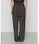 【セットアップ対応】シアーボイルストライプ パンツ