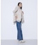 10.5オンスセンタープレス ワイドデニムパンツ