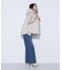 10.5オンスセンタープレス ワイドデニムパンツ
