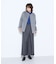 〔 TALLサイズ 〕 アルパカシャギー ノーカラージャコット