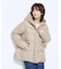 【WEB限定：13号】ナイロンタフタ ダウンコート