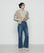 ラグウォームリブニット タートルネックプルオーバー