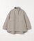 〔 TALLサイズ 〕 コットンナイロングログラン 撥水加工 アノラックブルゾン