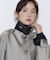 シルクチェック コンバーチブルステンカラーコート