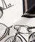 自転車柄 スカーフ