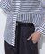 〔 TALLサイズ 〕 コットンシルク シアーストライプシャツ