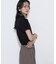 〔 TALLサイズ 〕 ダブルフェイス ニット付きTシャツ