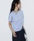 〔 TALLサイズ 〕 ダブルフェイス ニット付きTシャツ