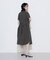 〔 TALLサイズ 〕 タイプライター ロングシャツドレス