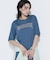 ヴィンテージプレーティング天竺 ロゴプリントTシャツ