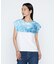 アルビニスムース 水面プリントTシャツ
