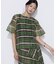 〔 TALLサイズ 〕 【セットアップ対応】シルクシアーチェック Tブラウス