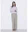 〔 TALLサイズ 〕 【セットアップ対応】【RE:撚】トリアセクールスラブ タックワイドパンツ