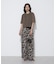 ポリエステルラミー プルオーバーニット
