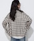オンブレーチェック シャツ