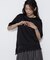 〔 Sサイズ 〕 スーピマコットン 裾レースコンビネーションTシャツ