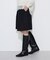 リネンウール キュロットパンツ