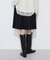 リネンウール キュロットパンツ