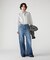 キュプラモダールシャンブレー ストライプシャツ