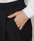 【セットアップ対応】パウダーツイルストレッチ 控えめワイドな微ワイドパンツ