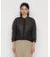 〔 +サイズ 〕 綿麻からみ 麻メッシュブルゾン
