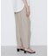 オトナシャンブレー タックワイドパンツ