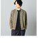 異素材コンビ ジャージーブルゾン