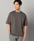 シルケットポンチ フライスリブTシャツ