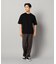 シルケットポンチ フライスリブTシャツ