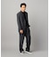 【ブライトリー セットアップ】ウールトロ 2WAYストレッチ シングルジャケット
