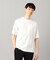 和歌山編み コットンスムースVネックTシャツ