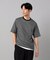 【接触冷感】ボーダー Tシャツ