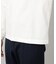 シルキーポンチ モックネック長袖Tシャツ