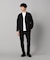 【撥水】【COMME CA MEN BLACK】4WAYテック カーディガン