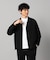 【撥水】【COMME CA MEN BLACK】4WAYテック カーディガン