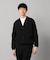 【撥水】【COMME CA MEN BLACK】4WAYテック カーディガン