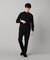 【吸水速乾・抗菌・防臭】【COMME CA MEN BLACK】ドライテック 長袖Tシャツ