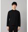 【吸水速乾・抗菌・防臭】【COMME CA MEN BLACK】ドライテック 長袖Tシャツ