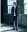 【COMME CA MEN BLACK】3レイヤーテック パーカ