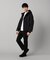 【COMME CA MEN BLACK】3レイヤーテック パーカ