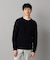 ブランケットステッチ クルーネックニット