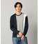 カラーブロック 長袖Tシャツ